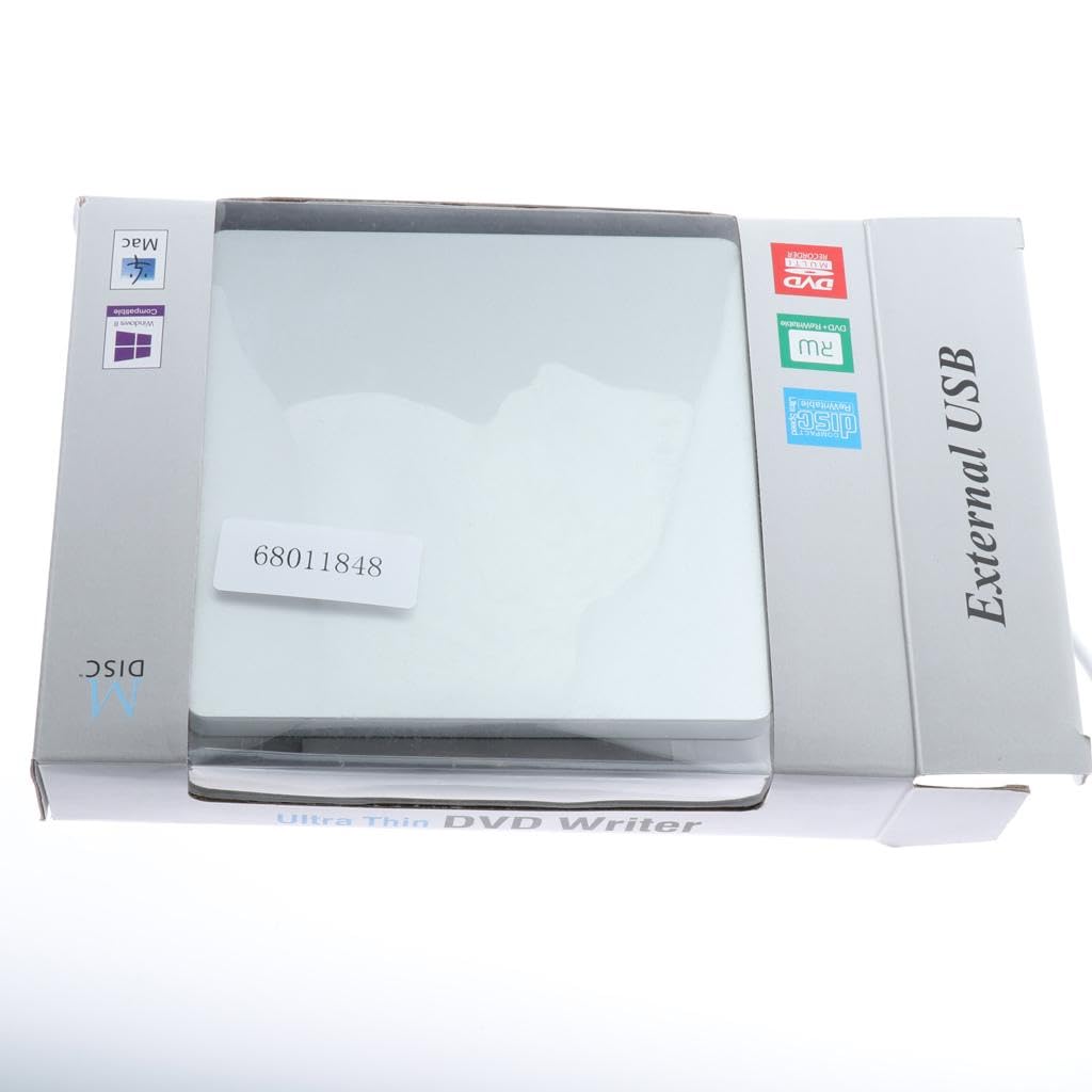 ZOOMELLA Portable USB 3.0 External Optical Driver DVD RW Reader Player Writer Burner-image-41