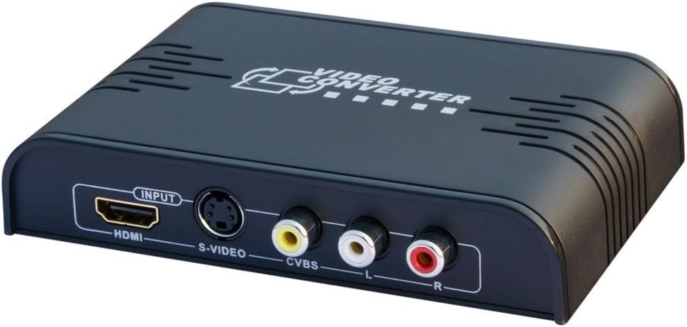 E-More Composite AV S-VIDEO to 1080P HDMI Converter