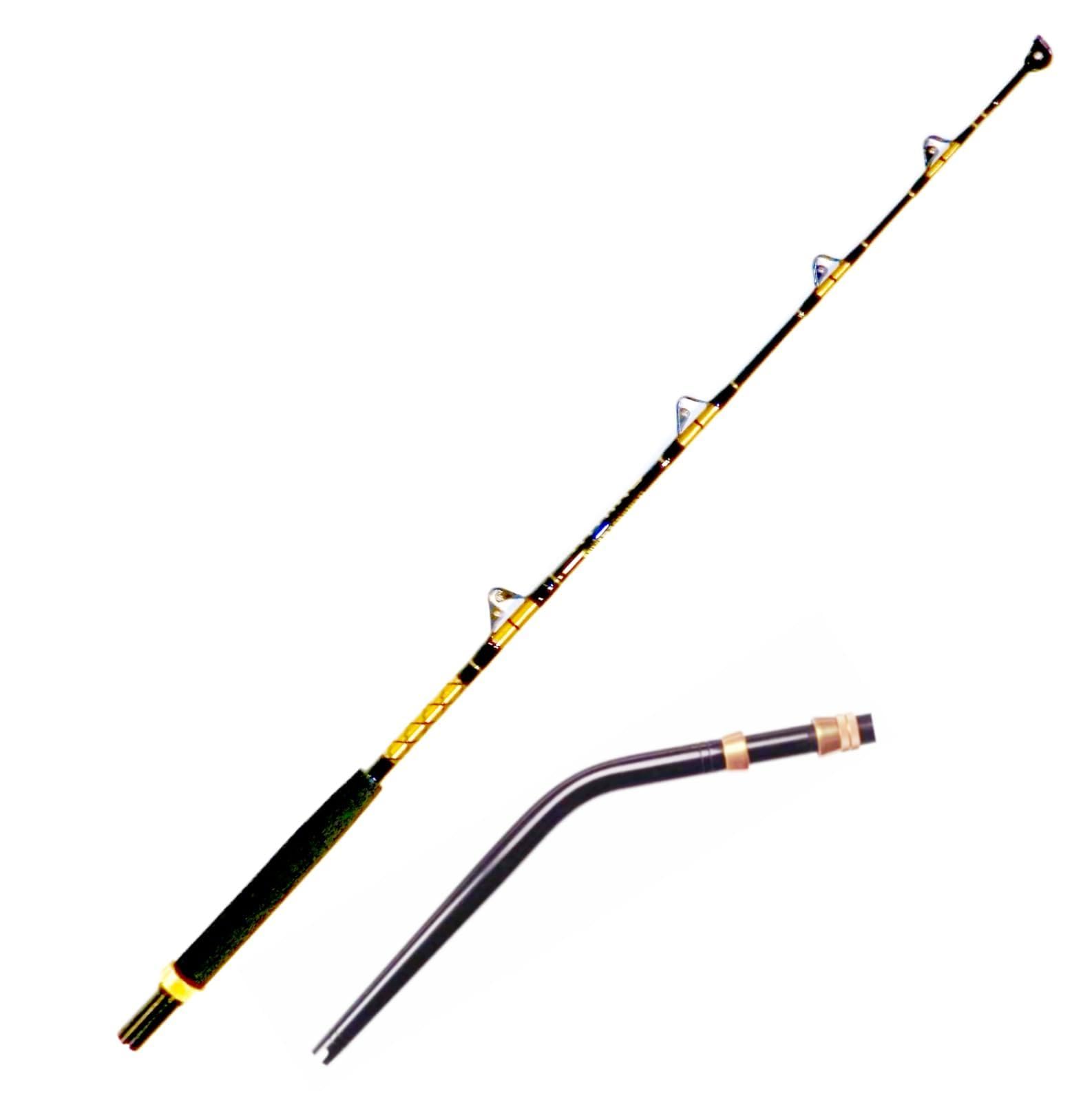 OKIAYA The Terminator 80-130lb Bent Butt Saltwater Roller Rod 6'0"