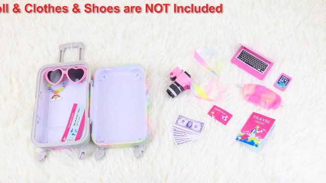 人形 1/3 sadol [Girls day-check]SD Pink set ZITA ELEMENT 23 PCS 18 Inch Girl Doll Accessories Suitcase