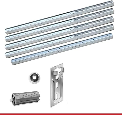 albe Stahlwellenset SW60 für Kästen bis 475 cm inkl. Rohrmotor und Wipptaster Rohrmotor auswählbar (20Nm SW60) Cover