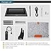 Parblo Coast10 Graphics Drawing Tablet LCD Monitor with Cordless Battery-Free Pen, 10.1 Inches Pen Display with Wool Liner Bag