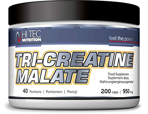 HI TEC Nutrition Tri-Creatine Malate proszek 200 kapsułek Supleme...