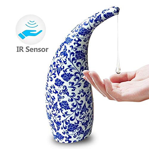 Preisvergleich Produktbild PopHMN Berührungsloser Elektrischer Seifenspender, Automatischer Seifenspender, Wasserdichter Desinfektionsspender, Batteriebetrieben, Handwaschreiniger Für Die Badküche, 300 ML