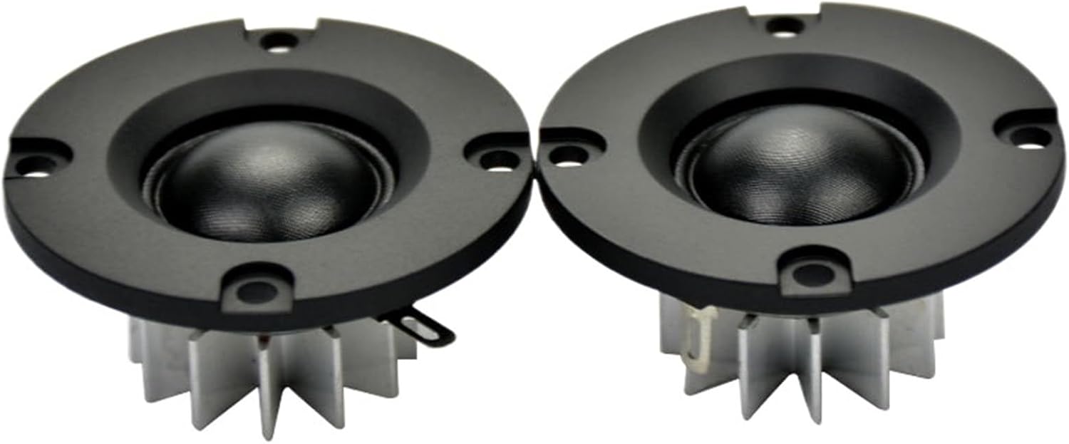 2Pcs Mini 2Inch Audio Portable Speakers 50MM 6 ohm 15 W HiFi Tweeter Sound Speaker