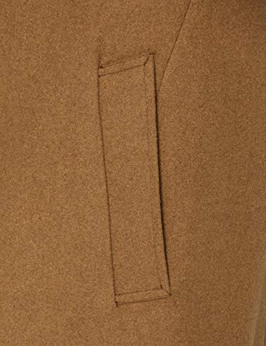 Find. Cappotto Lungo in Lana Uomo, Beige (Camel)