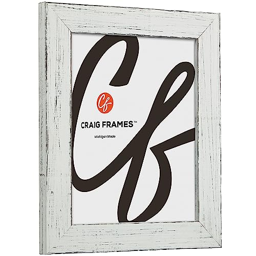 Craig Frames B9212436DS 24X36 Picture Frame, 1.5 Inch Rustic Farmhouse White thumb #2