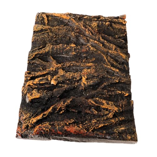 BELLIFFY Reptile Box Backdrop Aquarium Background Board Decorative Background for Aquarium Fish Tank Decorations Aquarium Decorative Board Fish Tank Background 3D Terrarium Background