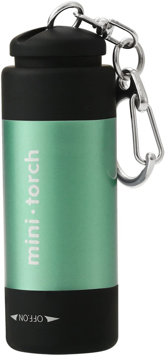 KING OF FLASH USB Rechargeable LED Flashlight Torch, Mini Pocket Keychain Lamp Portable for Camping, Hiking, Fishing, Travelling, Outdoor Emergency