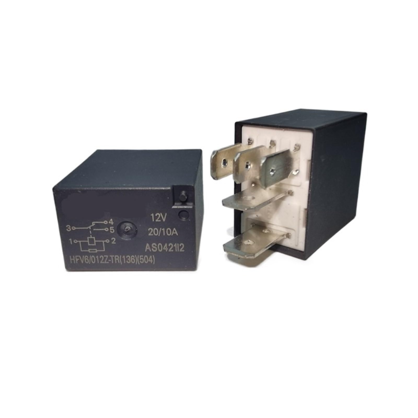 Relais HFV6 012Z-TR DC de haute précision électromécanique à 5 broches - 2