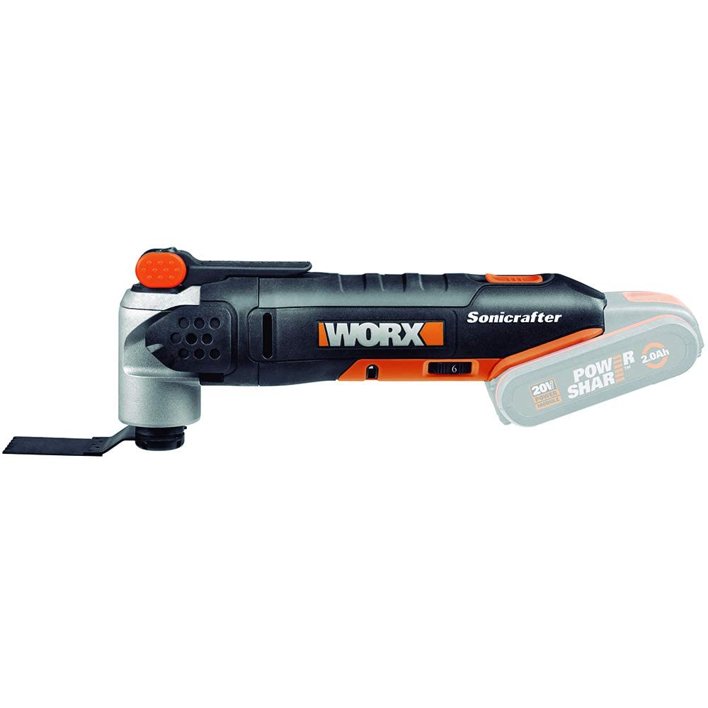 Multiherramienta Sonicrafter® 20V, Worx WX678.9 (Sin batería, ni Cargador)