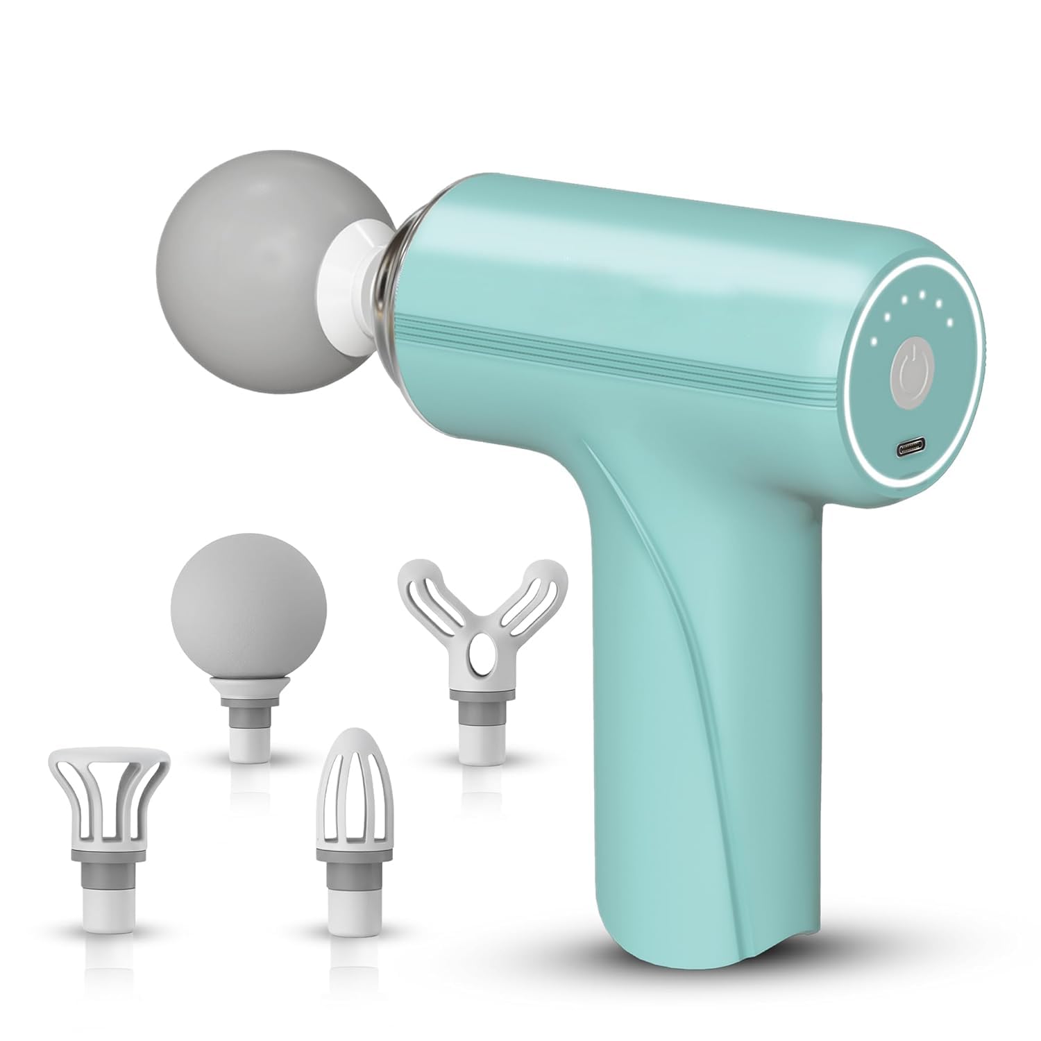 Handheld Percussion Massage Gun for Deep Tissue Muscle Recovery & Full Body Relaxation, Portable Therapy Device for Gym Lovers, Athletes & Daily Use