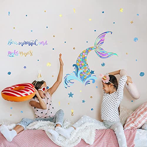 Vinilos Decorativos Sirena para Habitaciones Infantiles miniatura 3
