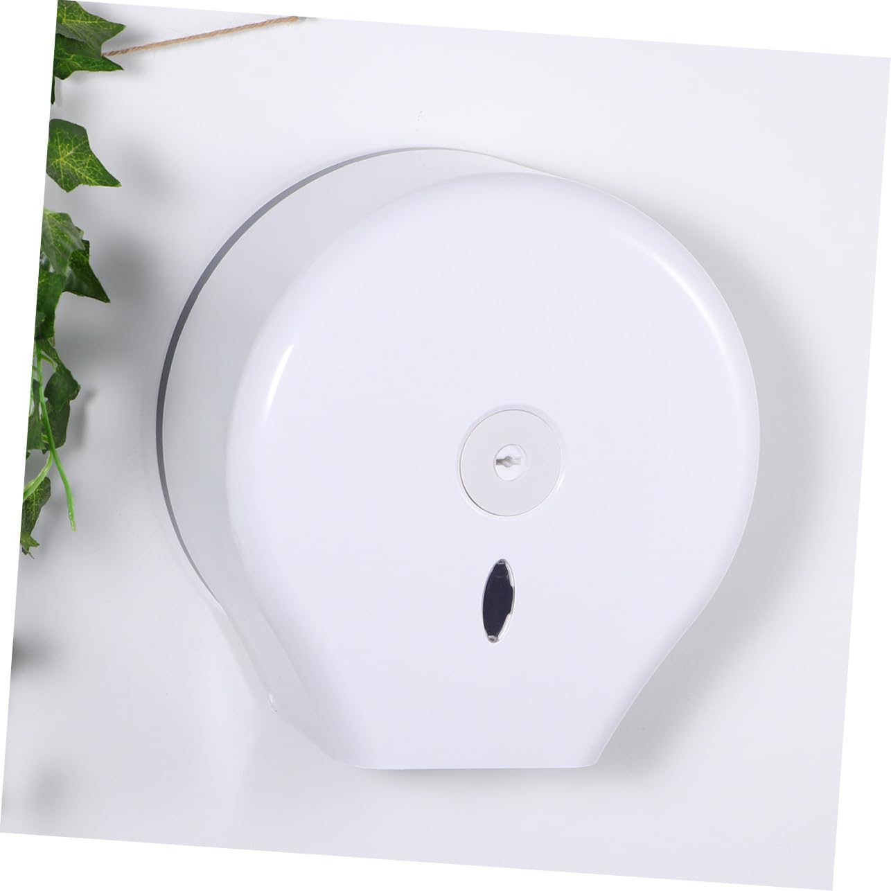 Portarotoli da Parete Rotondo in Abs Bianco Finestra