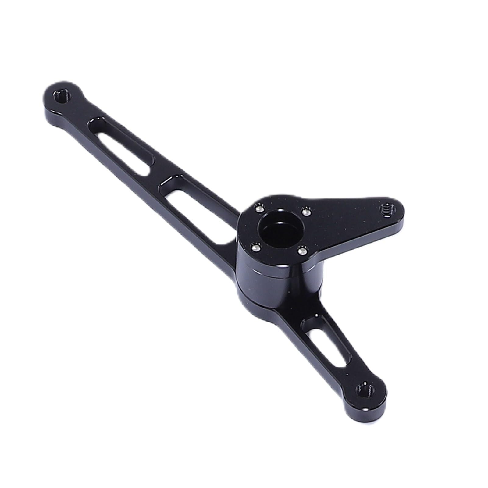 Elementy Sterowania do Przodu Zestaw Podnóżków Zestaw Sterowania do Przodu Zespół Podnóżków Kompletny montaż Obrabiane CNC Aluminium 6061 Regulowana Pozycja Jazdy za pomocą Kołków (BLACK)