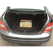 Floor Trunk Cargo Net for Mercedes Benz Coupe Sedan C250 C300 C350 C400 C63 2008-2026 Car Accessories - Premium Trunk Organizer and Storage - Cargo Net Vehicle Carrier Organizer