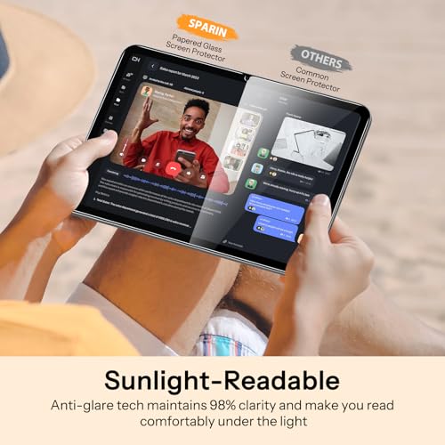 Image of SPARIN Paper Glass Screen Protector for Samsung Galaxy Tab A11 Plus /A9 Plus