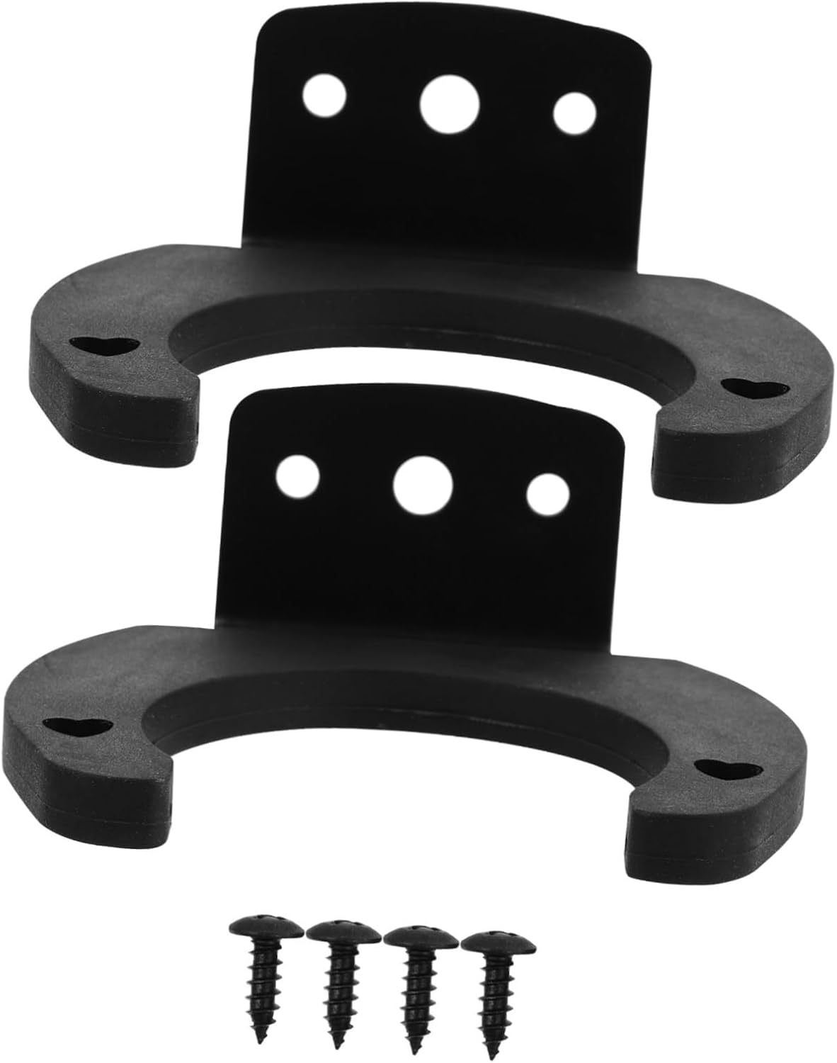 2pcs Wireless Microphone Hook Metal Silicone Wall Mount Holder for Phone Gaming Mic Recording