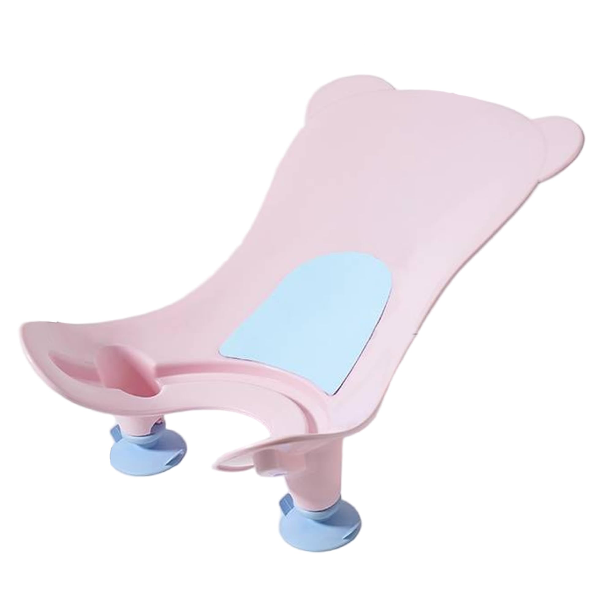 Baby Sink Bad mit Saugnäpfe, tragbares Waschbecken Babybad mit Hangloch, Gesäßstütze Waschwerkzeug für die tägliche Badewanne der Badewanne