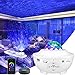 Produktbild Sternenhimmel Galaxie Projektor,LED Star Lamp,Weiß Starry Night Light mit Bluetooth Timer Fernbedienung Musikspieler,Rotierende Wasserwellen Lampe,Nachtlicht Kinder/Erwachsene Zimmer Dekoration