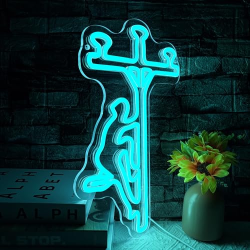 Image of Allball Lineman Neon Signs for Wall Decor, USB Powered Dimmable LED Industrial Neon Light, for Tradesman Garage Workshop Electricia Tool Lineman Traveler Electrical Wall Decor(15.7 * 10.6 in)