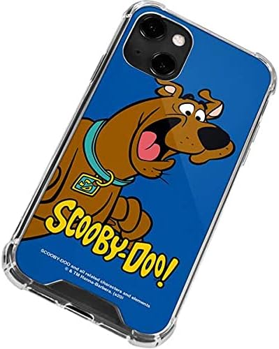 Skinit Clear Phone Case Compatible with iPhone 13 - Officially Licensed Scooby Doo Scooby-Doo Design