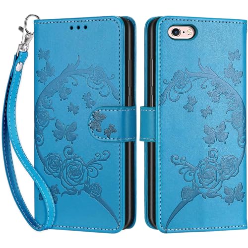 【Materiale di alta qualità】 Questa custodia in pelle per iPhone 6 / iPhone 6s è realizzata in pelle PU di alta qualità e TPU flessibile resistente, che può proteggere il tuo dispositivo da graffi, cadute e urti superficiali in tutte le direzioni.