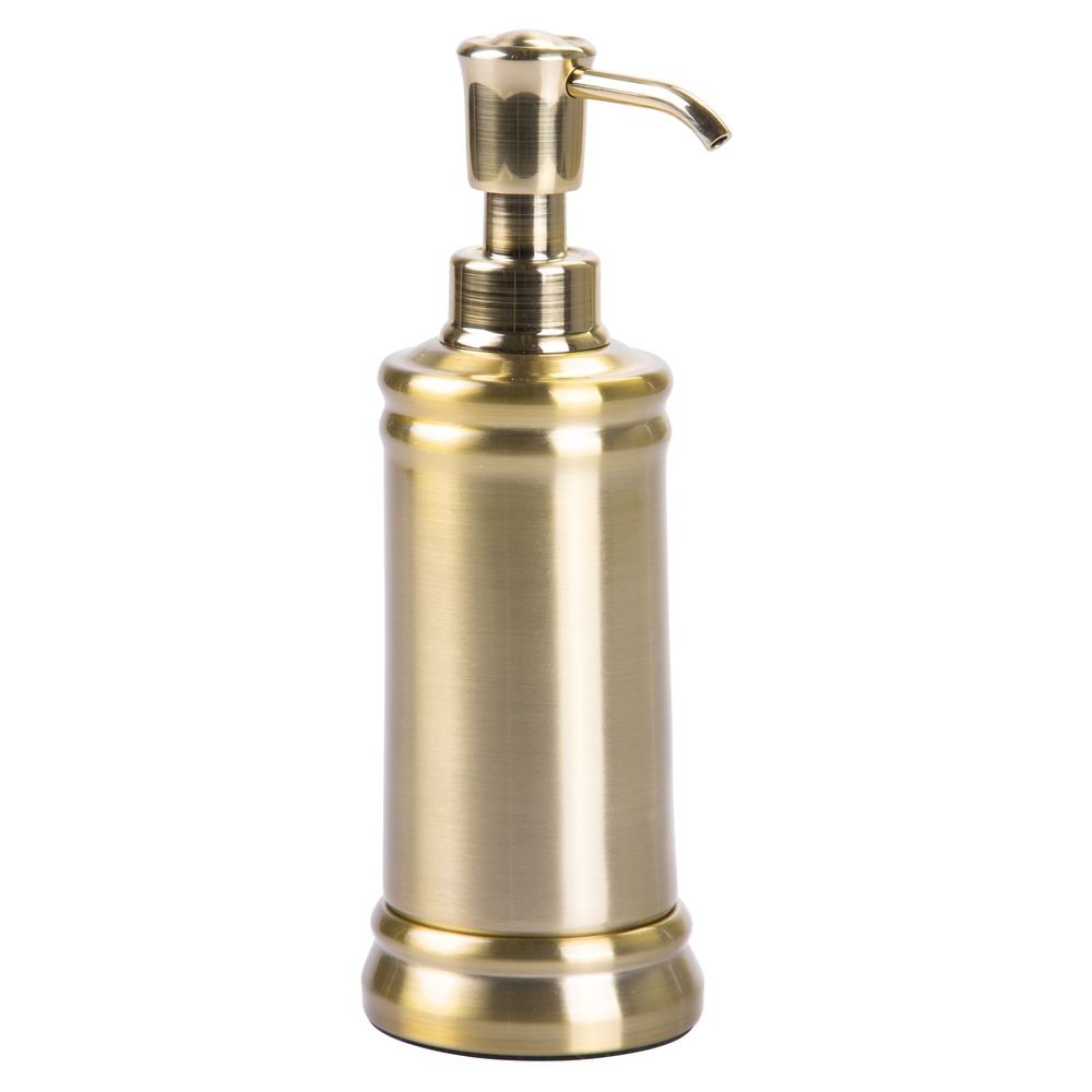 InterDesign Sutton Soap Pump, Soft Brass