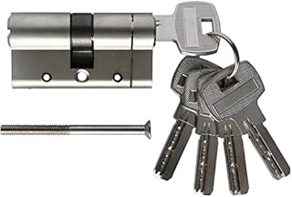 SEPOX 60mm Euro Door Lock Cylinder Anti Snap Barrel Lock 30/30 High Security Euro Profile Cylinder Brass Barrel Lock with 5 Keys