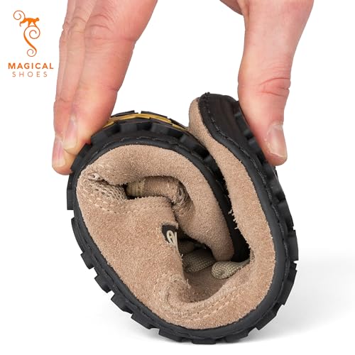 Miniatura 7 de Magical Shoes Zapatos Descalzos Para Mujeres, Zapatos Deportivos De Piel Ligeros, Zapatos Minimalistas Transpirables, Barefoot Shoes, Talla 37 Hot Sun Beige, Explorer 2.0