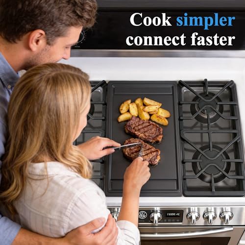 Stove Top Griddle Replacement for GE Gas Range Appliance, Premium Aluminum - image 7