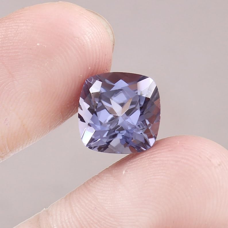 Saphir bleu du Cachemire coussin, cadeau idéal pour fabriquer bague