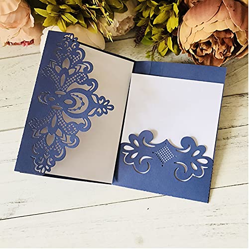 2Pcs Lace Flower Metal Die Cuts ,Wedding Greeting Crad Frame Border Cutting Dies Cut Template Stencils For Diy Scrapbooking Photo Album Decorative Embossing Paper Card Making #TOP5