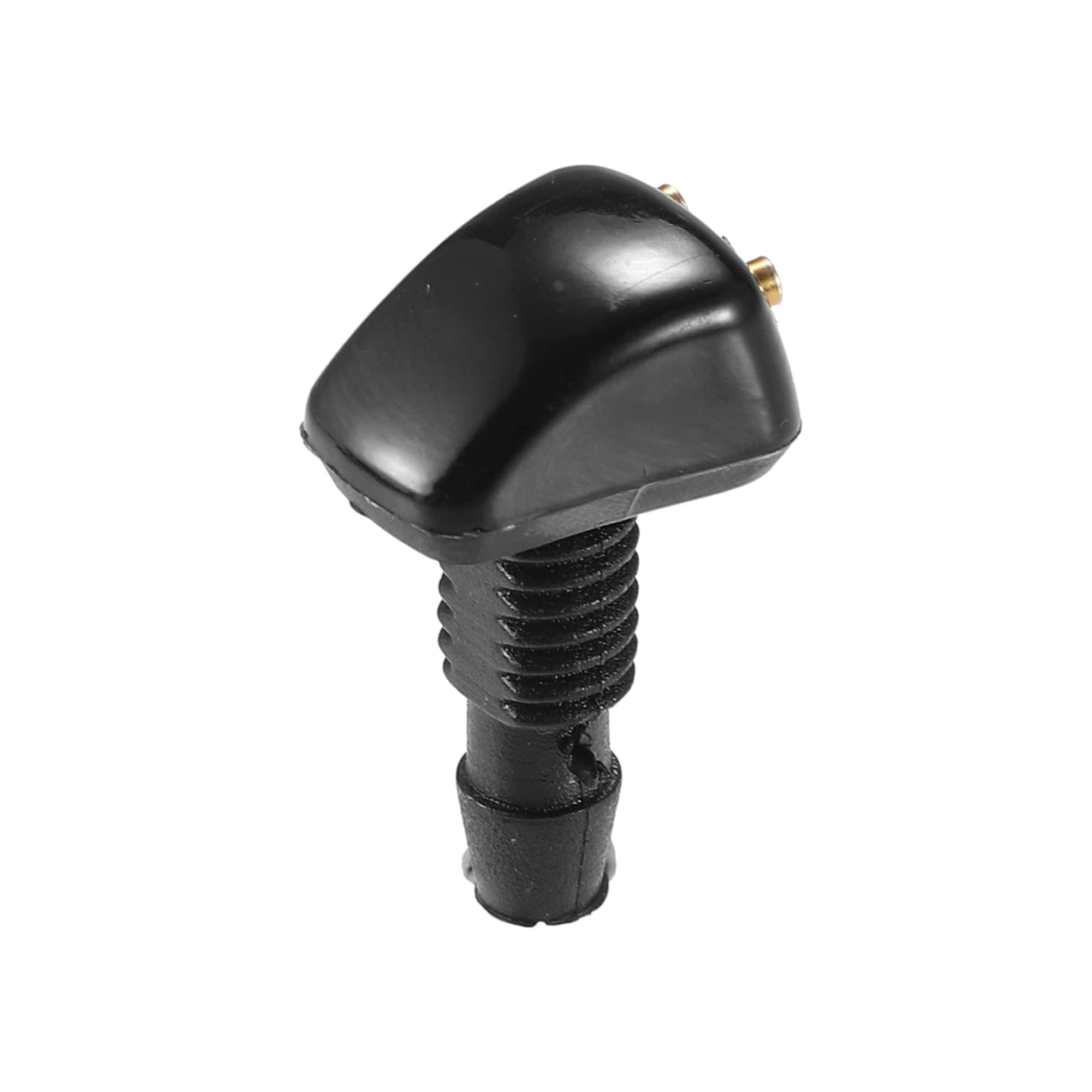 2-Pack Universal Windshield Washer Spray Nozzles - Black Nylon, Fits Many Chrysler/Dodge/Jeep 2 thumbnail image