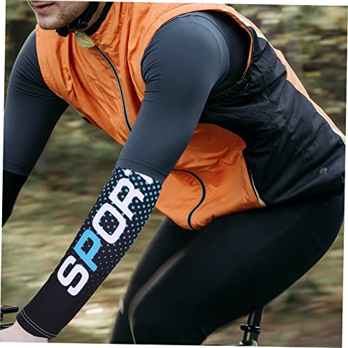 YARNOW 1 Conjunto De Mangas Legais Manga De Cotovelo De Resfriamento Mangas De Braço De Ciclismo Pro