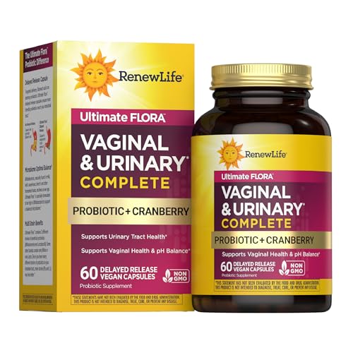Renew Life Ultimate Flora Womens Probiotic with Cranberry 5 Billion CFU
