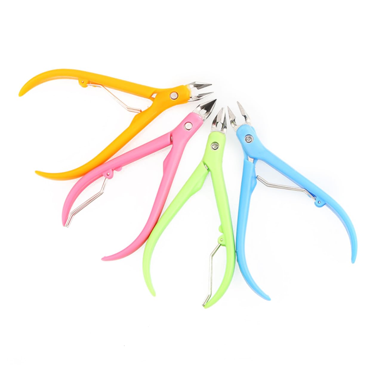 Ipetboom Stainless Steel Cuticle Nipper Professional Nail Care Tool Precision Cuticle Cutters for Nails Random