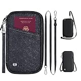 ✈️【 idudu Reisepass Reisebrieftasche 】 Hergestellt aus strapazierfähigem und wasserdichtem Nylongewebe bietet diese Familienpasshülle eine sichere Aufbewahrungslösung für Pässe, Karten, Tickets, Bargeld, Münzen, Telefon, Schlüssel und Quittungen. Ein unverzichtbares Accessoire für Familienreisen, Geschäftsreisen und den täglichen Gebrauch.
