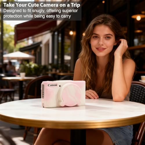 Funda silicona para cámara Canon PowerShot SX740 HS miniatura 5