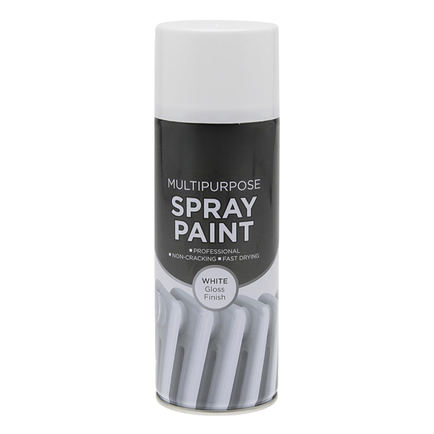 Inspired Essentials White Gloss - 151 All Purpose Aerosol Spray Paint 400Ml Quick Drying Spray, Fast Dry And Excellent Coverage For Metal, Wood, Plastic And More (2, )