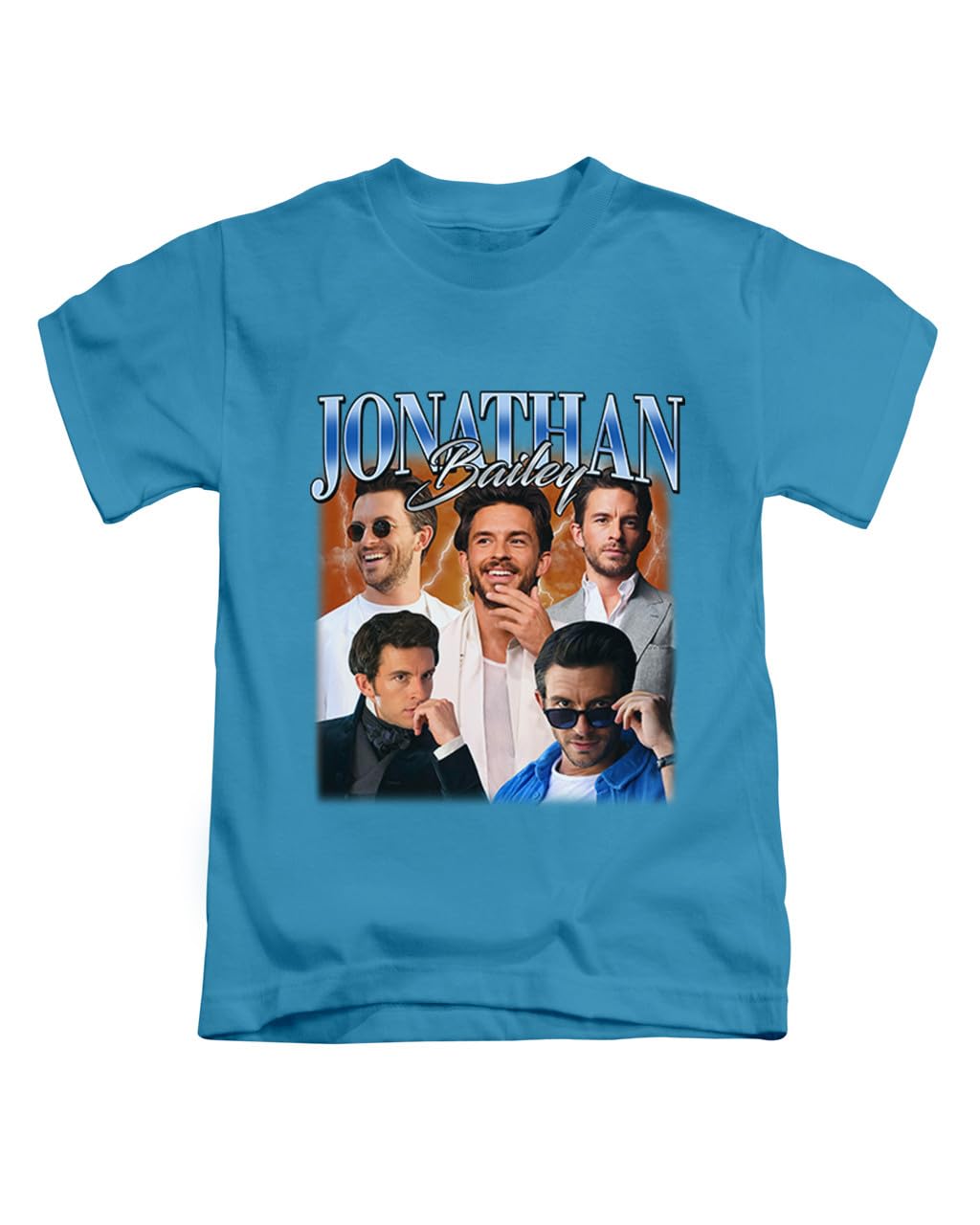 Jonathan Bailey, Trending Graphic tee Vinatge Design Tee T-Shirt Funny Unisex T Shirt Top Sapphire