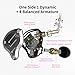 KZ ZS10 Pro in Ear Monitor, 4BA+1DD Hybrid Driver IEM Earphones, HiFi Gaming Earbuds with Stainless Steel Faceplate, in Ear Headphone for Musician Audiophile (Without Mic, Black)