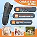SILENTPAL Dog Bark Deterrent Device,Anti-Barking Device,Up to 15Ft Long Range & Rechargeable Bark Control,Stop Barking Dog Devices,Safe for Dogs Training,Indoor & Outdoor(Black)