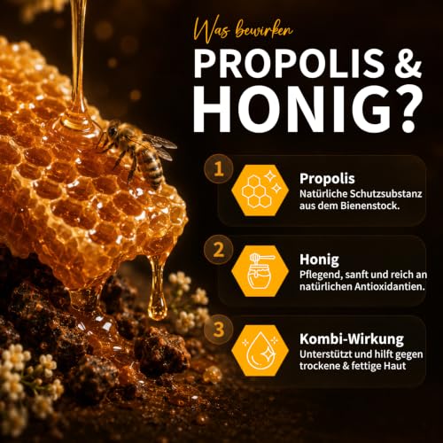 bedrop Propolis Seife für unreine & trockene Haut - 100g – Ansicht 3
