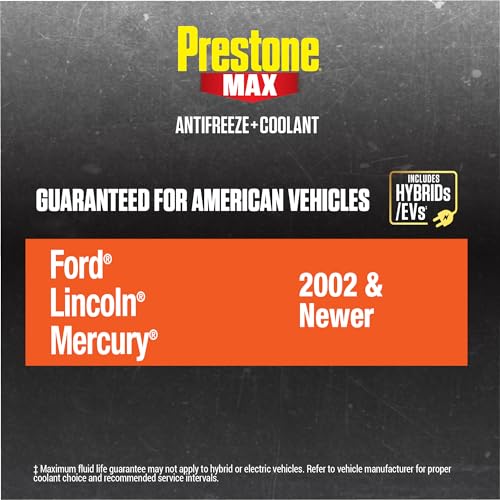 Prestone MAX Orange 50/50 Coolant