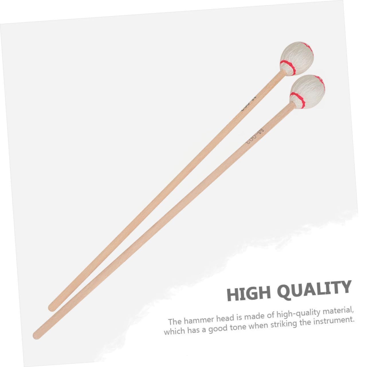 4 Piezas mazos de marimba palos de instrumentos de percusión de teclado rugerizado percusion instrumentos baqueta profesional accesorios para instrumentos de percusión arce