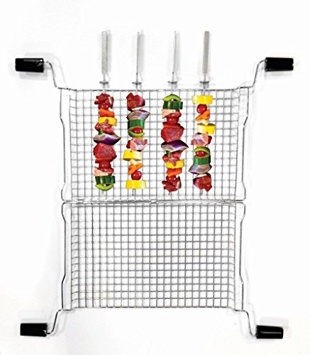 Ronco Ready Grill All Purpose Basket with Kabobs - Thumbnail 2
