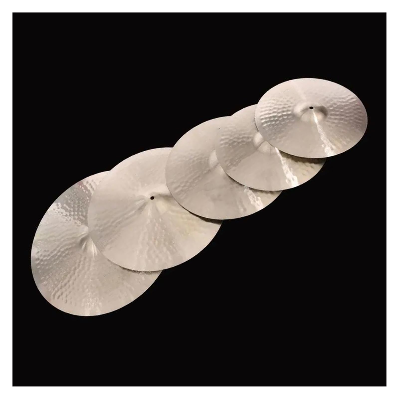Professionelle Becken Handgefertigte Becken 5 Stück 14'' Hihat /16'' Crash /18'' Crash /20'' Ride Drum Set Becken