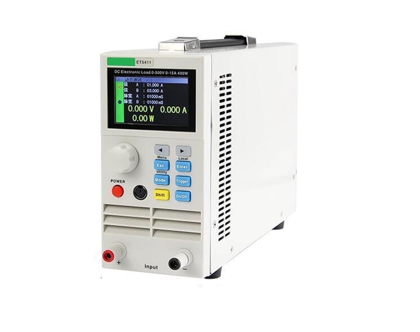 Testeur Batterie, ET5420 DC charge électrique testeur de charge de batterie réglable à double canal haute précision testeur de capacité de batterie