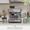 Máquina de espresso Breville BES878BSS Barista Pro, acero inoxidable cepillado | Prepara shots de espresso, lattes y cappuccinos de calidad barista en casa con esta cafetera manual con molinillo integrado 3
